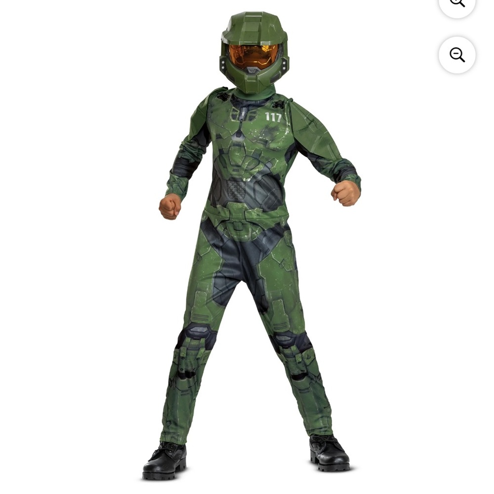 Halo Master Chief Costume for Children Size Medium (8-10)